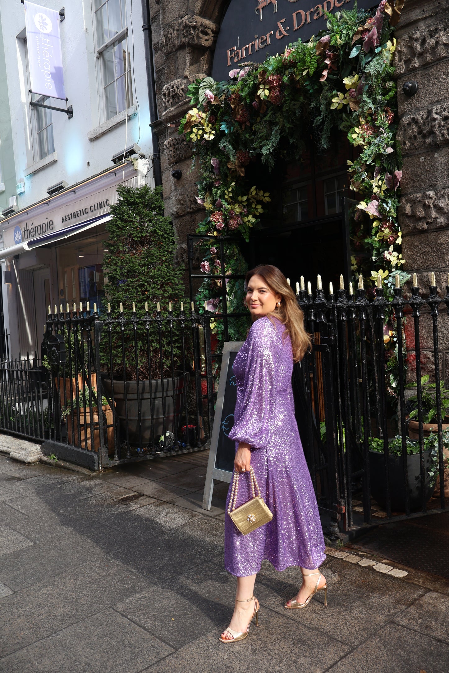 Rotate Sequin Midi Dress - RAG REVOLUTION