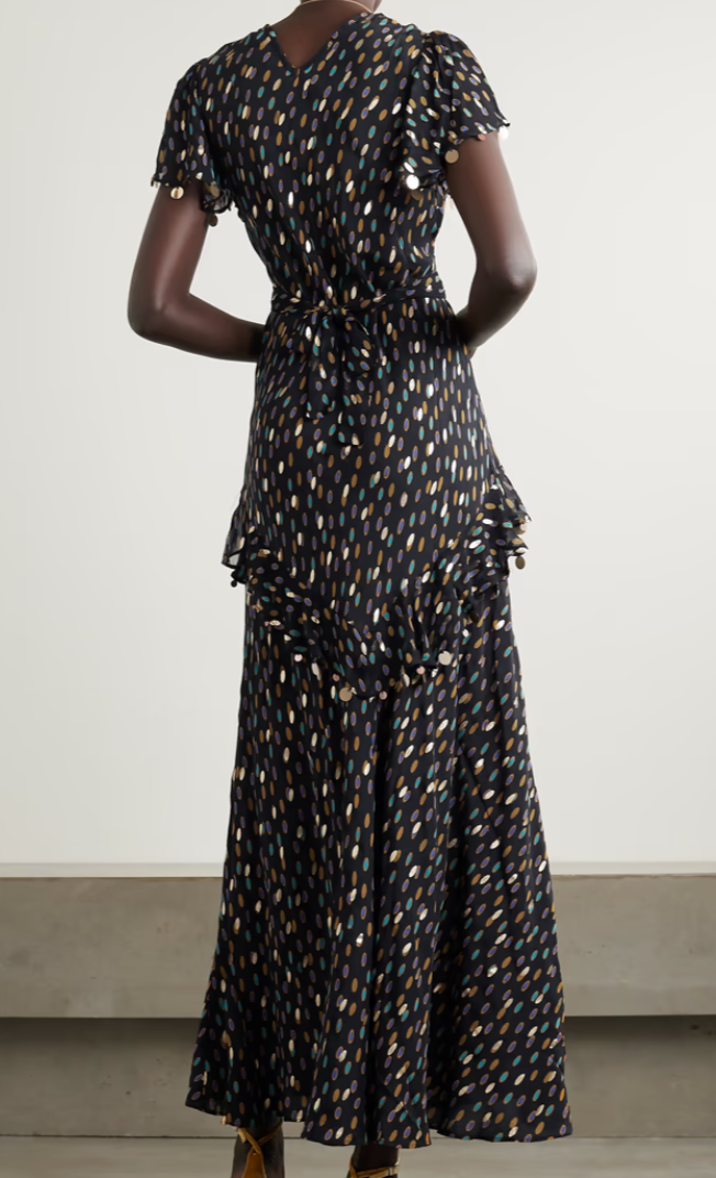RIXO JANE MAXI DRESS - RAG REVOLUTION