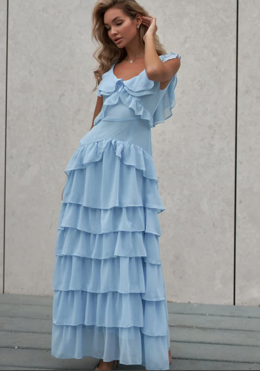 ALB Blue Dreams Gown - RAG REVOLUTION
