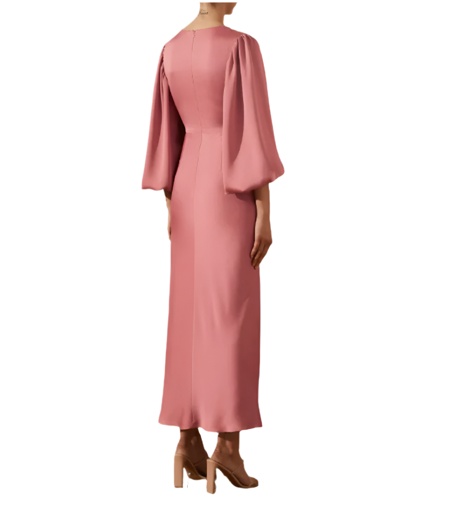 Shona Joy Twist Front Midi Dress - RAG REVOLUTION