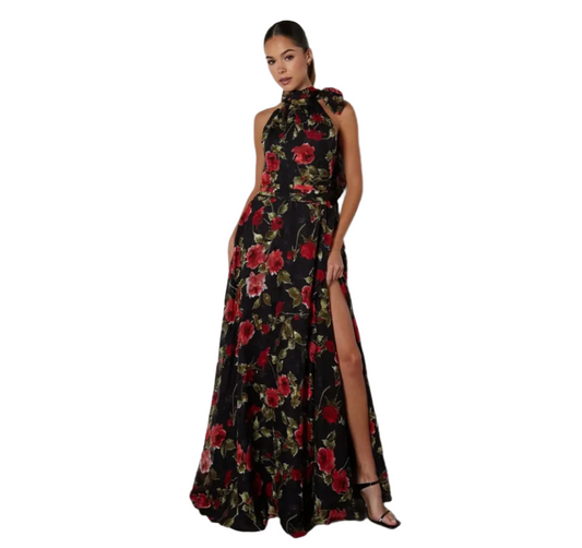 ALB Scarlet Rose Maxi Dress - RAG REVOLUTION