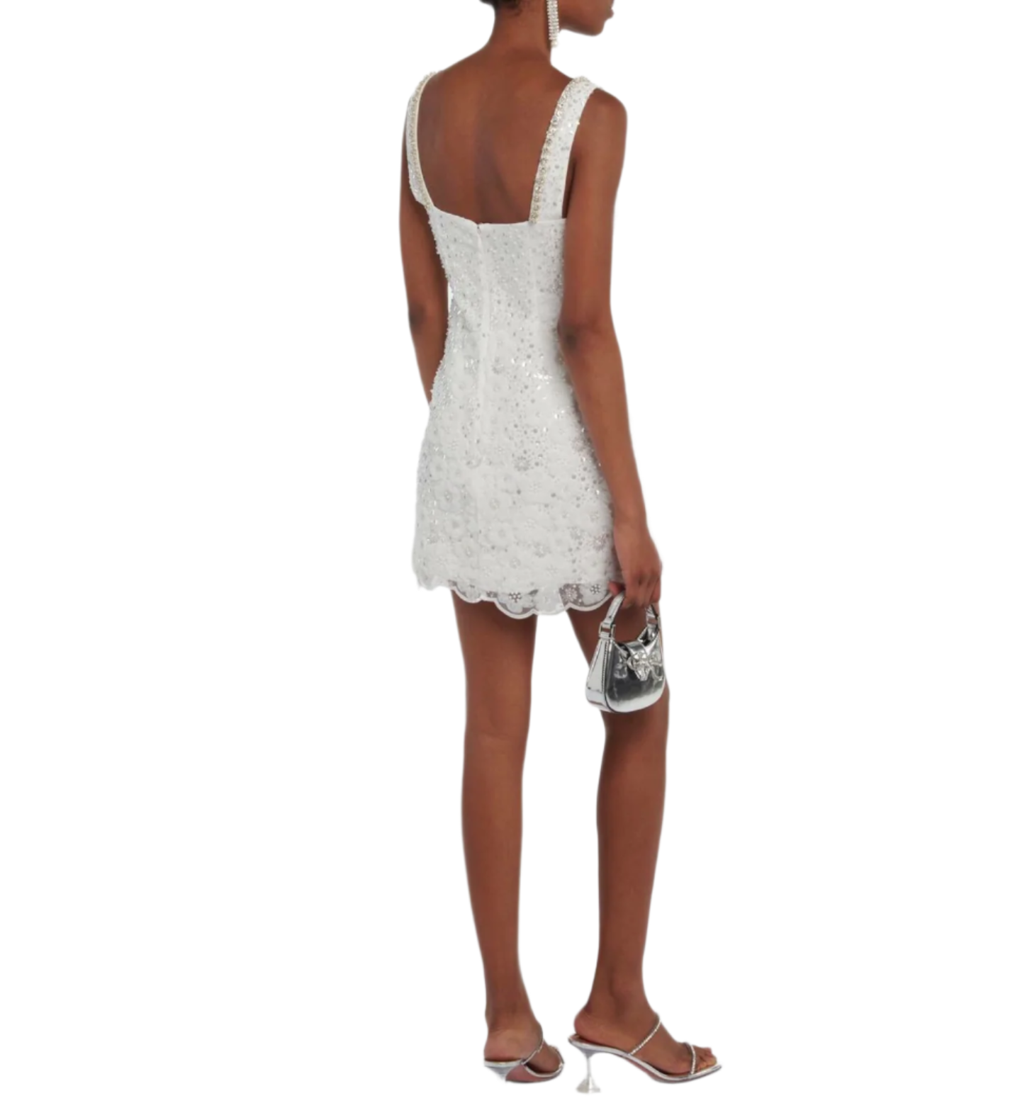 Self-Portrait Embellished Mini Dress - RAG REVOLUTION