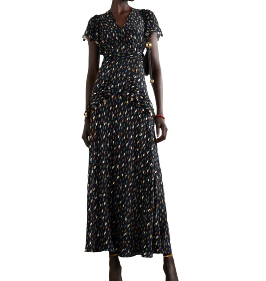 RIXO JANE MAXI DRESS - RAG REVOLUTION