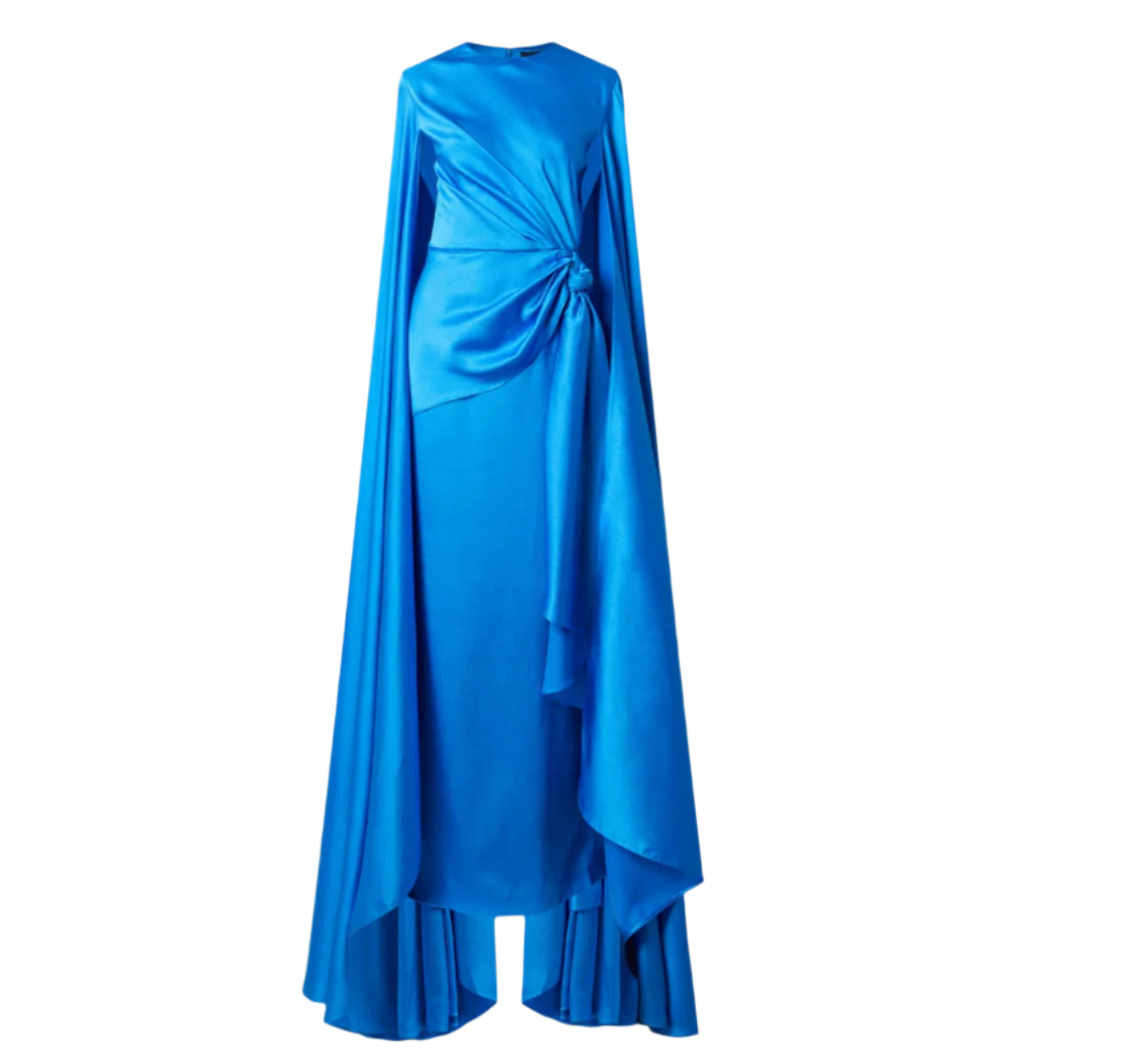 Solace London Elya Cape-Sleeve Wrap Dress - RAG REVOLUTION