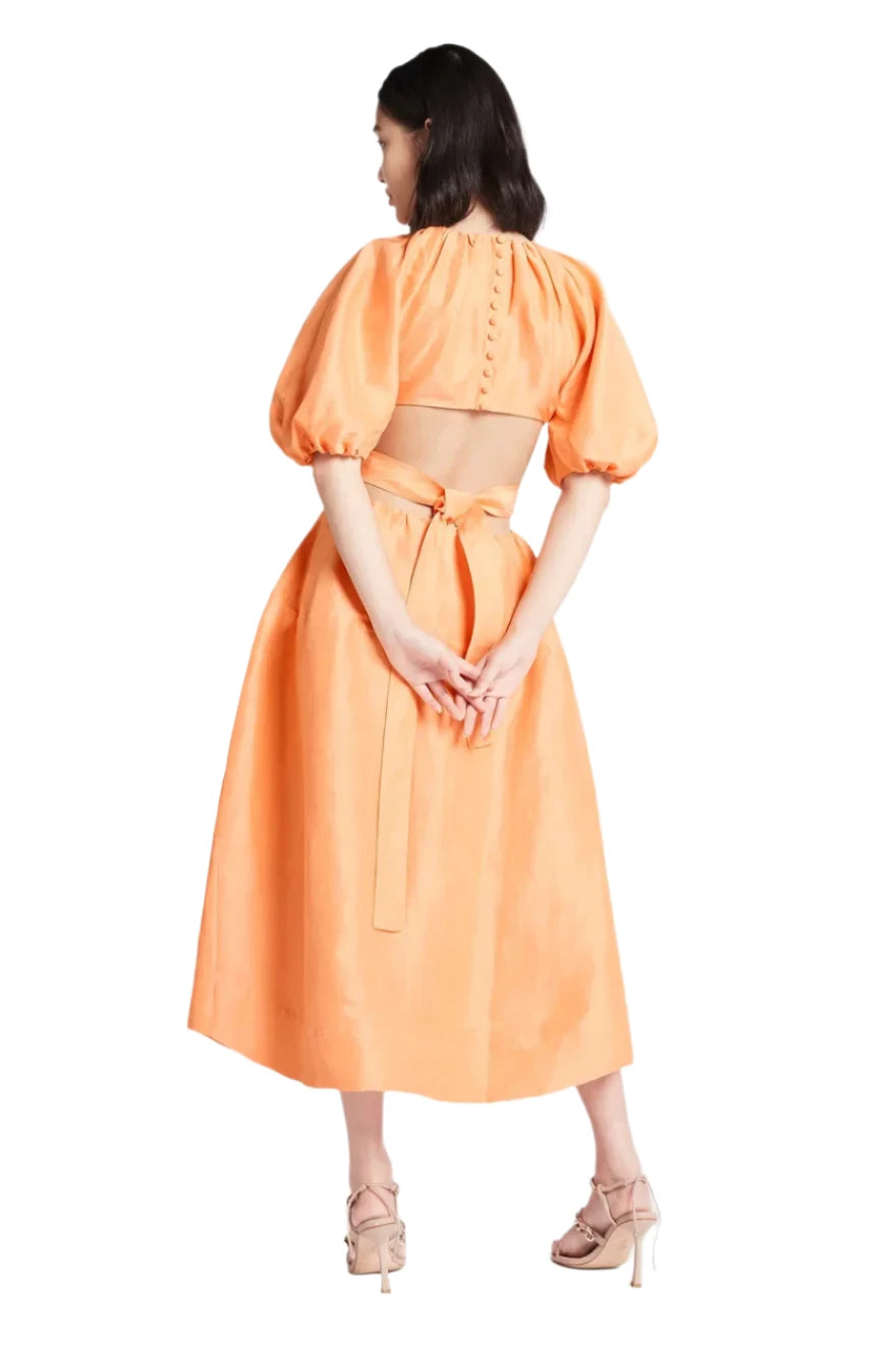 AJE Mimosa Cutout Midi Dress - RAG REVOLUTION