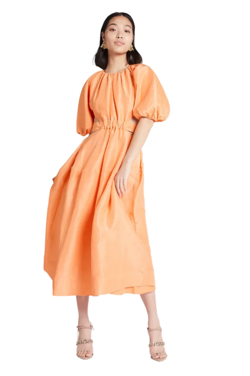 AJE Mimosa Cutout Midi Dress RAG REVOLUTION AJE Mimosa Cutout Midi Dress RAG REVOLUTION