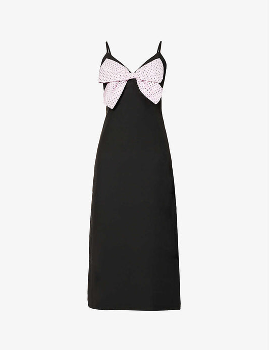 SISTER JANE Aurora bow midi dress - RAG REVOLUTION