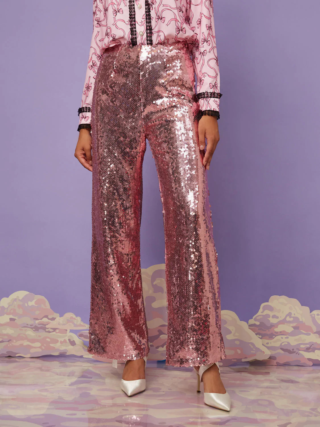 SISTERJANE Recital Sequin Trousers - RAG REVOLUTION
