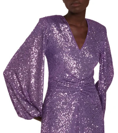 Rotate Sequin Midi Dress