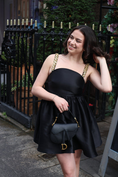 ワンピース TAFFETA MINI DRESS Tanaka Mini Dress in Taffeta Black – motelrocks.com