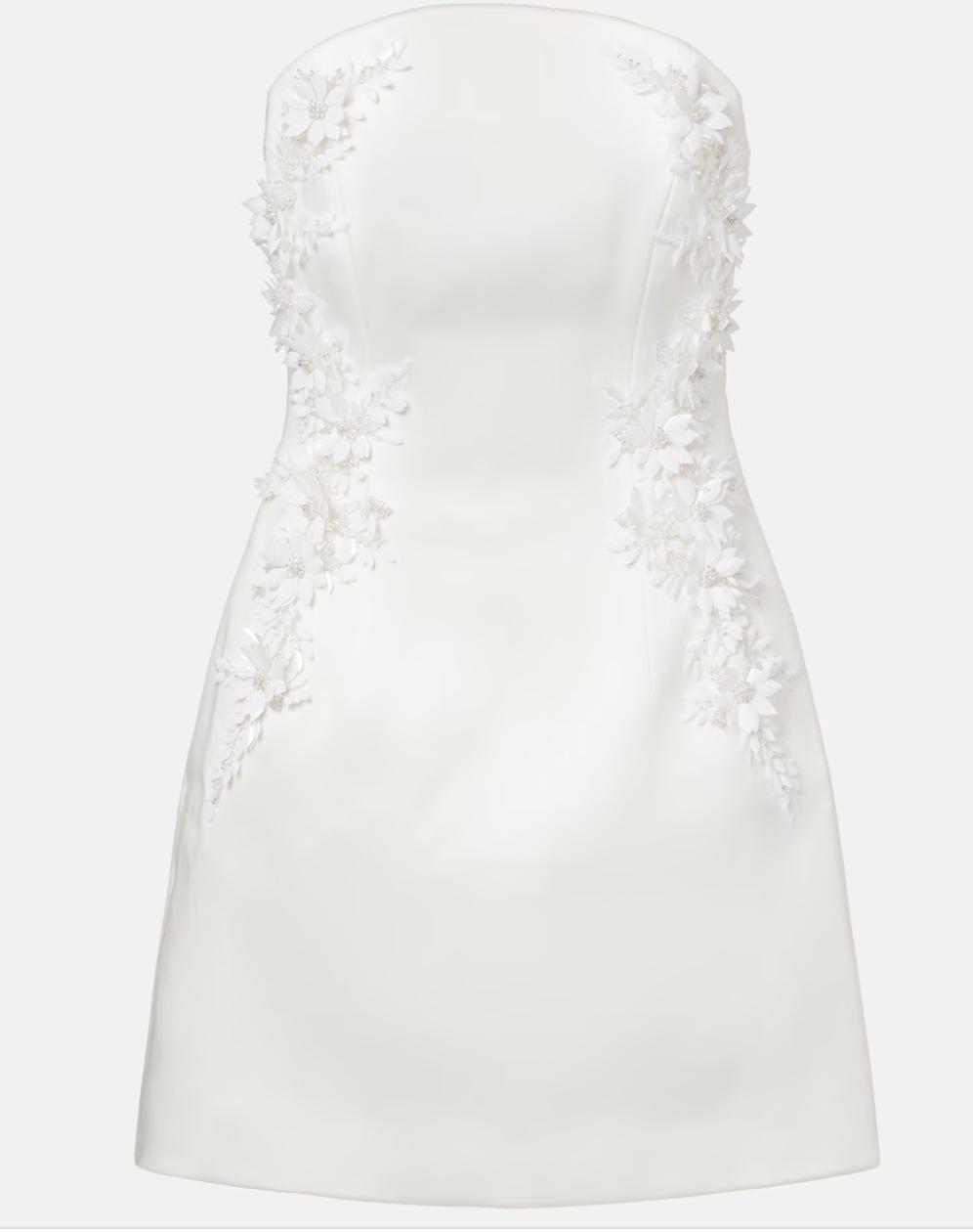 Rebecca Vallance Xanthe floral-appliqué minidress Bridal - RAG REVOLUTION