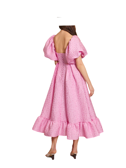 SISTER JANE DREAM Sweetness Jacquard Maxi Dress - RAG REVOLUTION