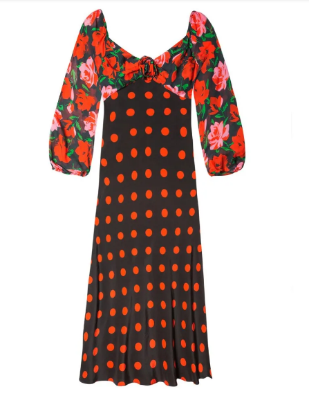 RIXO Josephine Dress - RAG REVOLUTION