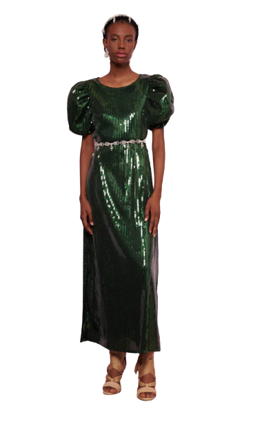 Sister Jane DREAM Arabesque Sequin Midi Dress - RAG REVOLUTION