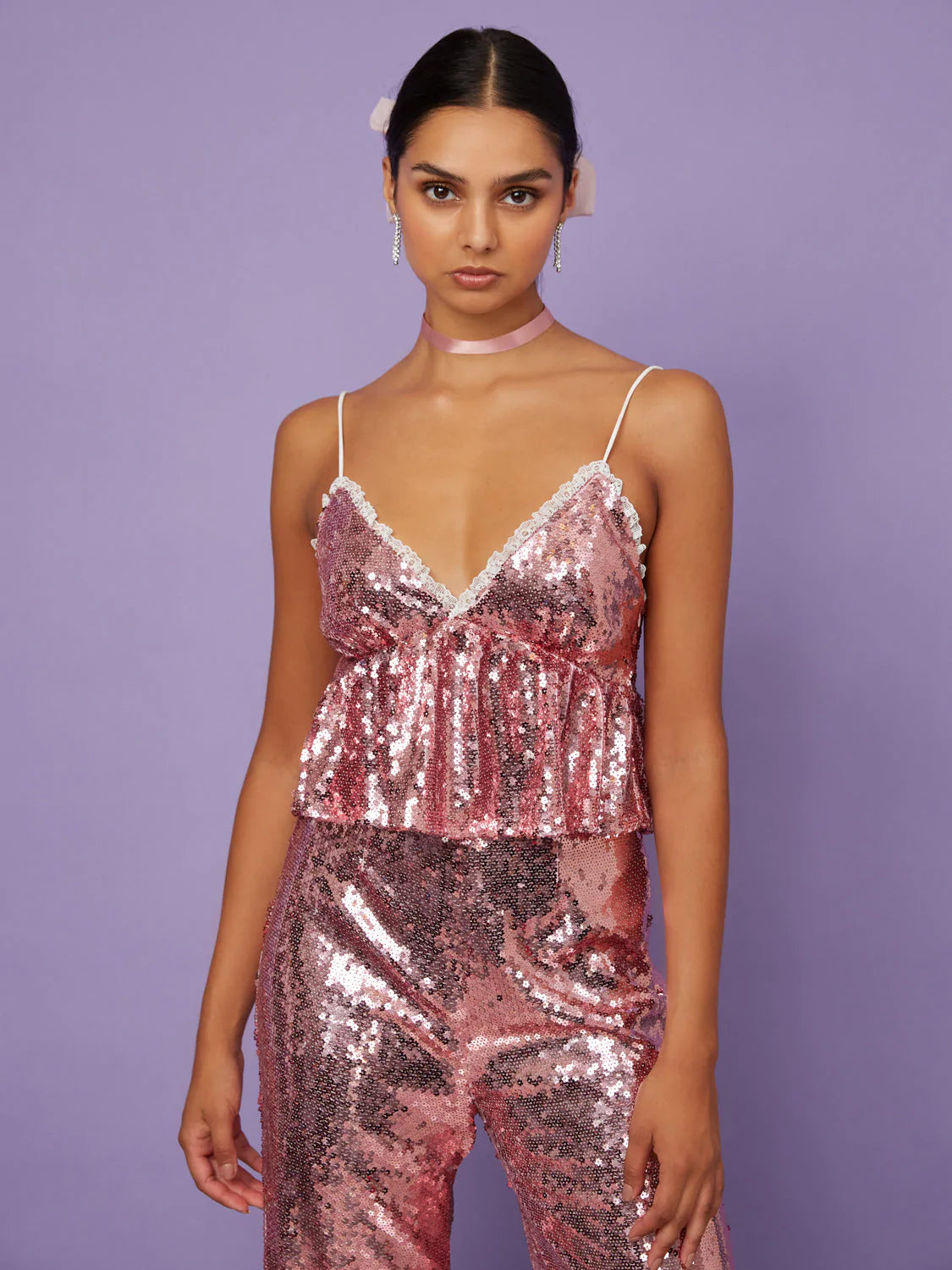 Sister Jane Sequin Cami Top & Pants - RAG REVOLUTION